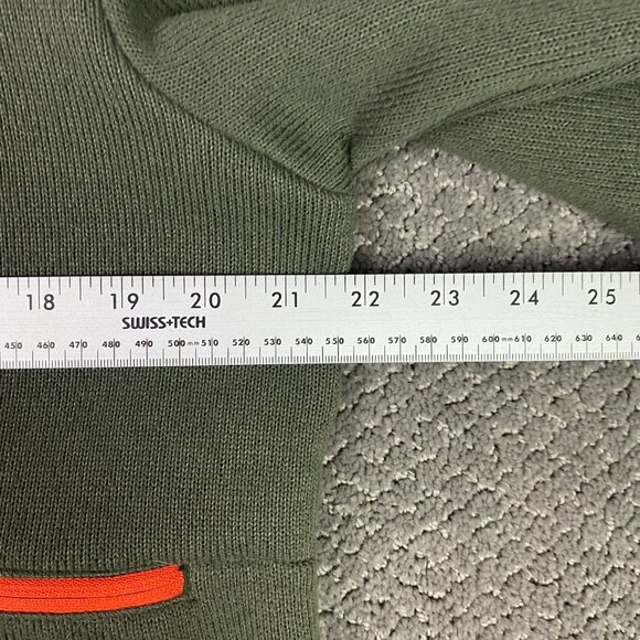 Picture Organic Clothing Fleece Jacket Men's Medium Green Polartec Full Zip - Picture 10 of 15